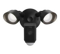 Ring Floodlight Cam Wired Plus - Caméra de surveillance réseau - extérieur - résistant aux intempéries - couleur (Jour et nuit) - 1080p - audio - Wi-Fi - CA 120/230 V Noir G
