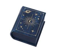 Ring Holder Box - Book Shape Jewelry Storage, Magnetic Closure Jewelry Box, PU Leather Ring Holder Boxes With Velvet Interior Jewelries Storage Case For Engagement Women Proposal Birthday Travel