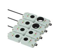Ring Inductive Sensor Proximity Switch M12 Connector NPN PNP 3/6/8/10/12/15/22/30mm Screw Steel Ball Metal Drop Detection