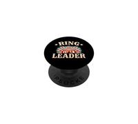 Ring Leader Funny Circus Performer Carnaval Design PopSockets PopGrip Adhésif