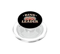 Ring Leader Funny Circus Performer Carnaval Design PopSockets PopGrip pour MagSafe