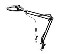 Ring Light,10in LED Fill Light Anneau Lumineux avec Support Selfie Dimmable avec 3 Modes de lumière,Adjustable Brightness pour Youtube Live Stream Selfie de Maquillage 3000k-6000k