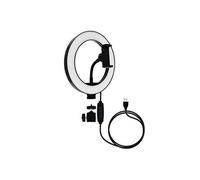 Ring Light 26cm Puissance 10W Support Téléphone Flexible Rotatif BD2606