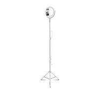 Ring Light Fonction Lampe de Salon Rotatif Trépied Extensible Mobile 4smarts
