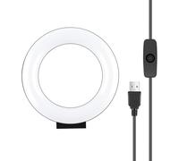 Ring Light LED 12cm Pour Selfie Beauté Et Vlogging Portable USB YONIS