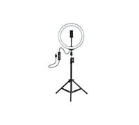 Ring light LED 26 cm avec trépied Lampe USB 3 modes