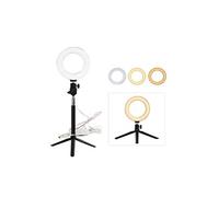 Accessoires photo Docooler Ring Light LED Vidéo Portable Luminosité Réglable 3200-6500K avec Base de Trépied Support de Lampe Extensible Support de vis 1/4 pour Youtube