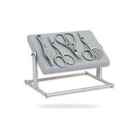 Ring-Lock E93330004is - Pince A Epiler - Ringlock Kit Salle De Bain Pour La Famille 4 Pièces En Inox : Support Tournant/Ciseaux