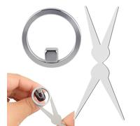 Ring Magnet Tool - Magnetic Gel Effect Creator | Alloy and Magnetic Material with Hollow Circular Design, Easy Use DIY Manicure Tool for Nail Decoration, Sets