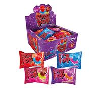 Ring Pop Lot de 24 sucettes de saveurs assorties Framboise bleue, fraise, cola et cassis