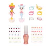 Ring Queens Fanta-Sea Lot de 2 poupées, Jouets sirènes Marigold & Starlight