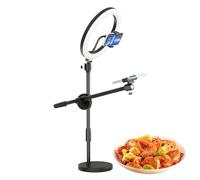 Ring Selfie Light avec Support - Ring Selfie Light avec Support, Caméra Au-Dessus du Trépied pour l'enseignement en Ligne, Production Vidéo