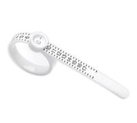 Ring Sizer - Ring Sizer Ruler | Ring Sizer Tool | Ring Finger Sizer 1-17 US Ring Size, Ring Sizer Measuring Set With Magnified Glass With Magnified Window Ring Measurement Tool, Ring Measurer