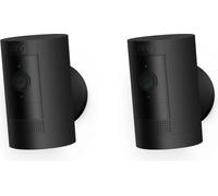 Ring Stick Up Cam Battery Noir (2 pièces) - Caméras