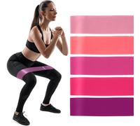 Ring Tension Belt,5 Pieces Elastic Bands,Bodybuilding Elastic Band With 5 Levels Of Strength,Elastic Resistance Band