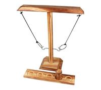 Ring Toss Game - Jeu d'adresse en bois - Machine à lancer à anneaux suspendue - Qui est le plus rapide ? Duels passionnants pour la prochaine fête - Intérieur et extérieur - Enfants et adultes - 100
