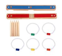 Ring Toss Hoopla Game Set Ferrule Throwing Game Game Party Game pour Les Enfants Adultes