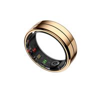 Ring with GestureControl Heart Rate Blood Oxygen Monitor Sleep Stress Detection Multisport Modes Fitness Tracker,D