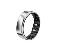 RingConn Gen 2 Air, Bague Connectée IA, 10 Jours, Sommeil, FC & Stress, iOS/Android(Argent, Taille 12)