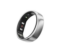 RingConn Gen 2 Smart Ring Suivi Apnée du Sommeil 12 Jours Sommeil FC & Stress iOS/Android(Argent Taille 8)