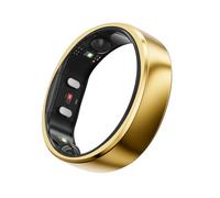 RingConn Gen 2 Smart Ring | Suivi de l’apnée du Sommeil inédit | 12 Jours d’autonomie | Suivi Sommeil, fréquence Cardiaque & Stress | Santé féminine | sans abonnement | iOS/Android (Or, Taille 12)