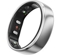RingConn Gen 2 Smart Ring | Suivi de l’apnée du sommeil inédit | 12 jours d’autonomie | Suivi sommeil, fréquence cardiaque & stress | Santé féminine | Sans abonnement | iOS/Android (Argent, taille 10)