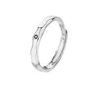 Ringe Für Ohren Paarring Ein Paar trendiger offener Modegeschenkring für Männer und Frauen, personalisierter Gedenkring mit und Mond Untersetzer Der Ringe, Einheitsgröße, copper, Aucune pierre