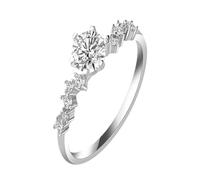 Ringe Verschluss Dreams Moissanite Diamantring: Himmlisch für Ihre besonderen Momente Bio Melkfett Ringelblume, A, Cuivre, Aucune pierre précieuse