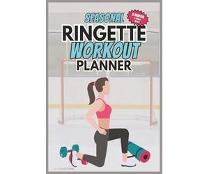 Ringette Workout Planner: Track your workouts | 6 x 9 inches | 232 pages | monthly goal setting | daily workout planning and progress | perfect off-ice tool for players and teams