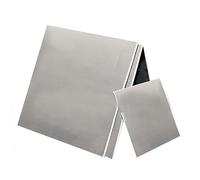 RINGGLO Plaque d'étain en tôle de Haute pureté 2x100x100 MM Sn≥99.99% Disponible Plaque de tôle de Laboratoire Scientifique, 1pcs, 2mm