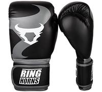 Gants Venum Ringhorns Charger noir gris blanc - 16