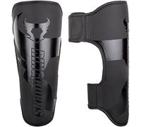 Ringhorns, Charger Protège-Tibias, Homme, XL, Noir/Noir