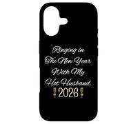 Ringing in New Year for Couple Hot Husband 2026 Celebrate Coque pour iPhone 17