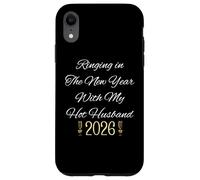 Ringing in New Year for Couple Hot Husband 2026 Celebrate Coque pour iPhone XR