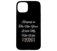 Ringing in New Year for Couple Hot Wife 2026 Celebrate Coque pour iPhone 15 Plus