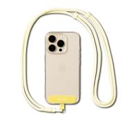 Ringke Bandoulière Shoulder Strap [Y-Type] Cordon de Cou Anti-Enchevêtrement pour Smartphone Sangle Portable Holder Pratique pour Tous Téléphones Accessoires Confortable et Sécurisé - Butter Yellow