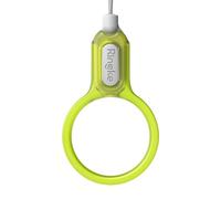 Ringke Buckle Finger Ring Sangle de Doigt Support de Poignée Couleur Translucide Polycarbonate Bague de Doigt Accessoires pour Téléphone - Neon Green
