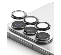 Ringke Camera Lens Frame Glass pour Samsung Galaxy S26 Plus/Galaxy S26 Protection Caméra en Verre Trempé Cadre Aluminium Anti-Rayures Haute Transparence Revêtement Oléophobe