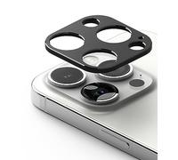 Ringke Camera Styling Compatible avec iPhone 15 Pro Max, iPhone 15 Pro Protection Caméra Arrière Protecteur Aluminium Frame Résistant aux Rayures Aucune Interférence de Photo et Flash - Black