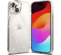 Ringke Case Cover Housse de portable Etui Housse de protection Futeral pour Apple iPhone 15 Transparent avec paillettes