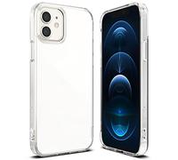 Ringke Compatible avec Coque iPhone 12 / iPhone 12 Pro [Fusion] Transparente Clear Rigide Polycarbonate Back TPU Souple Bumper Étui Antichoc de Protection - Clear