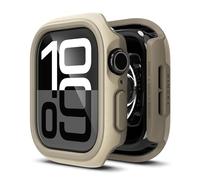 Ringke Coque Compatible avec Apple Watch Series 11/10 46mm Case Accessoires [Onyx] Étui Souple TPU Protecteur Anti-Rayures Protection pour Montre Connectée - Gray Sand