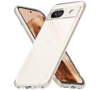 Ringke Coque Compatible avec Google Pixel 8a [Fusion] Transparente Clear Solide Rigide Polycarbonate Back TPU Souple Bumper Étui Antichoc Protection pour Coque Pixel 8a - Clear