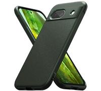 Ringke Coque Compatible avec Google Pixel 8a [Onyx] Antidérapant Antichoc Protection Robuste Flexible Ultra Fine TPU Souple Durable Étui pour Coque Pixel 8a - Dark Green