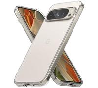 Ringke Coque Compatible avec Google Pixel 9 Pro XL [Fusion Matte] Translucide Ultra Fine Solide Rigide Back Souple Bumper Étui Antichoc Protection Coque Pixel 9 Pro XL Case Accessoires - Matte Clear