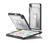 Ringke Coque Compatible avec iPad Pro 11 Pouces (2022/2021/2020/2018 Modèle) Fusion Sketch Stand Porte-Stylet Protection Transparente Antichoc avec Support iPad Pro pour 4 Angles Multiples - Black