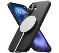 Ringke Coque Compatible avec iPhone 16 Plus [Onyx Magnetic] Magnétique Antidérapant Antichoc Protection Flexible Ultra Fine Souple Bumper Durable Étui iPhone 16 Plus Case Accessoires - Black