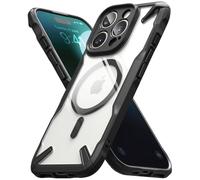 Ringke Coque Compatible avec iPhone 16 Pro [Fusion-X Magnetic] Magnétique Antichoc Protection Militaire Défense Résistant aux Rayures Rigide Back TPU Bumper Étui iPhone 16 Pro Case Accessoires