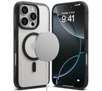 Ringke Coque Compatible avec iPhone 16 Pro Max [Fusion Bold Magnetic] Magnétique Anti-Jaunissement Ultra Fine Rigide Back Souple Bumper Antichoc Protection Étui iPhone 16 Pro Max Case Accessoires