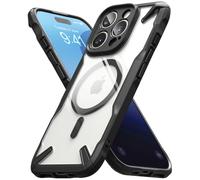 Ringke Coque Compatible avec iPhone 16 Pro Max [Fusion-X Magnetic] Magnétique Antichoc Protection Militaire Défense Résistant aux Rayures Rigide Back TPU Bumper Étui iPhone 16 Pro Max Case Accessoires